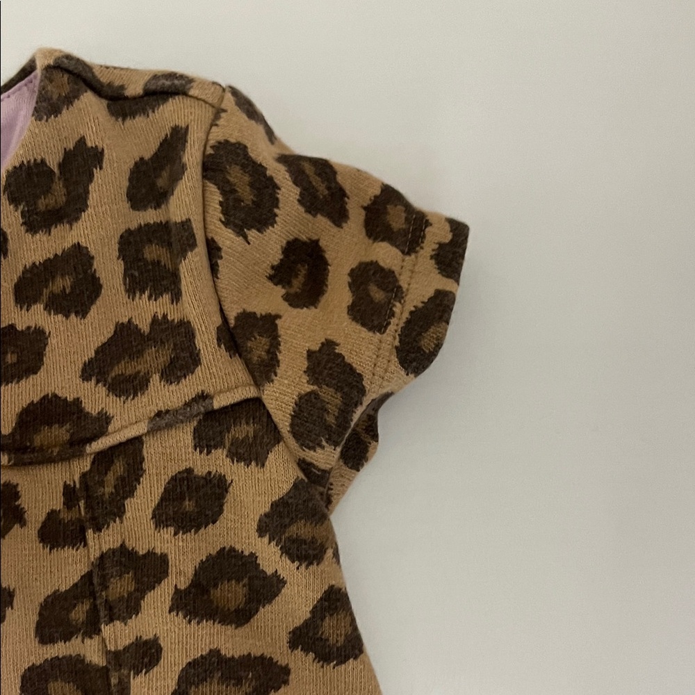 Janie and Jack Tan Leopard Print Outfit - Picture 5 of 6